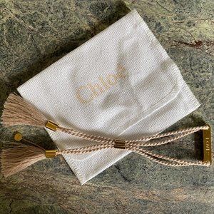 CHLOE 'LOVE' Cord Bracelet
